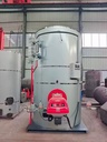Vertical Fire Tube Gas-fired Steam Generator 100-2000kg/h Industrial Use CE/EAC Certified Automatic Control High Safety 1-year