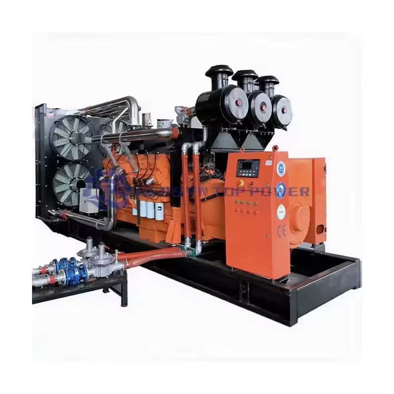 High Performance Syngas Biogas Natural Gas Electric Power Generators Set 200-400-500kW High Efficiency Industrial Use