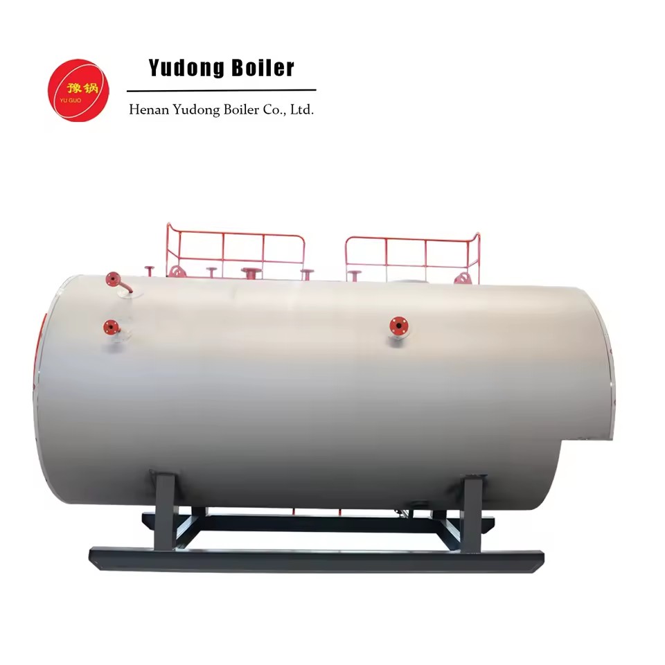 Oil Gas Fired Steam Boiler 500kg 1ton 2ton 4ton Industrial Automatic Steam Generator
