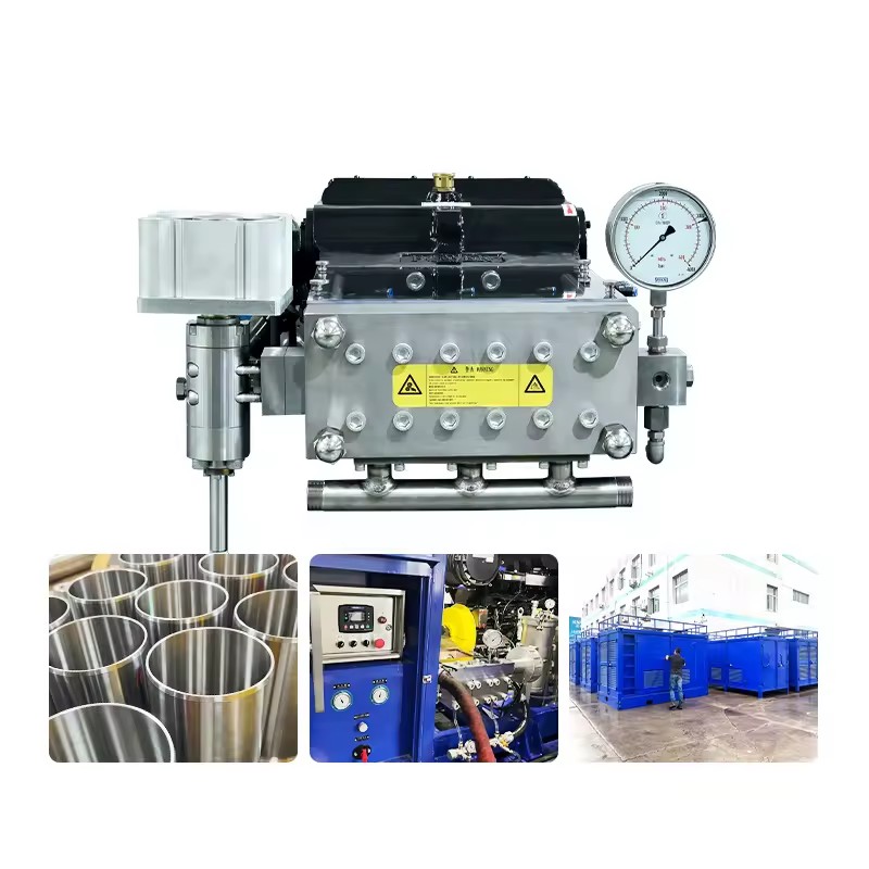 High Pressure Plunger Pump for WaterJet Cleaning Sewage Cleaning Refinery Cleaning 203-3