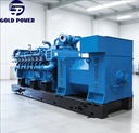 Factory Custom 500kW 800kW 1000kW Continuous Operation Open Frame for Mining Plant Natural Gas Generator Set