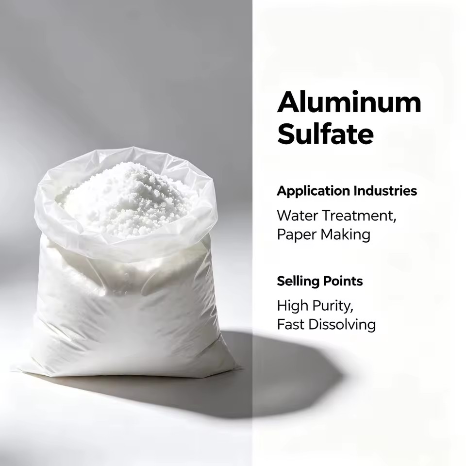 OEM Supplier Aluminum Sulfate Analytical Reagent Al2(SO4)3