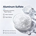 17% Granular/Flakes Ammonium Aluminum Sulfate Powder CAS No. 10043-01-3 AI2 (S04) 3