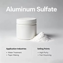 White Flake Aluminum Sulfate Food Grade Fcc CAS 10043-01-3