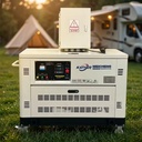 Factory Price 5/8/10/12/15/20/25KW Silent Gasoline Generators With ATS Waterproof 110/230/380V Propane LPG LPG Gas Generator Set