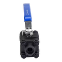Welding and Sleeve Welding Three Piece High-pressure 800 Pound Forged Ball Valve