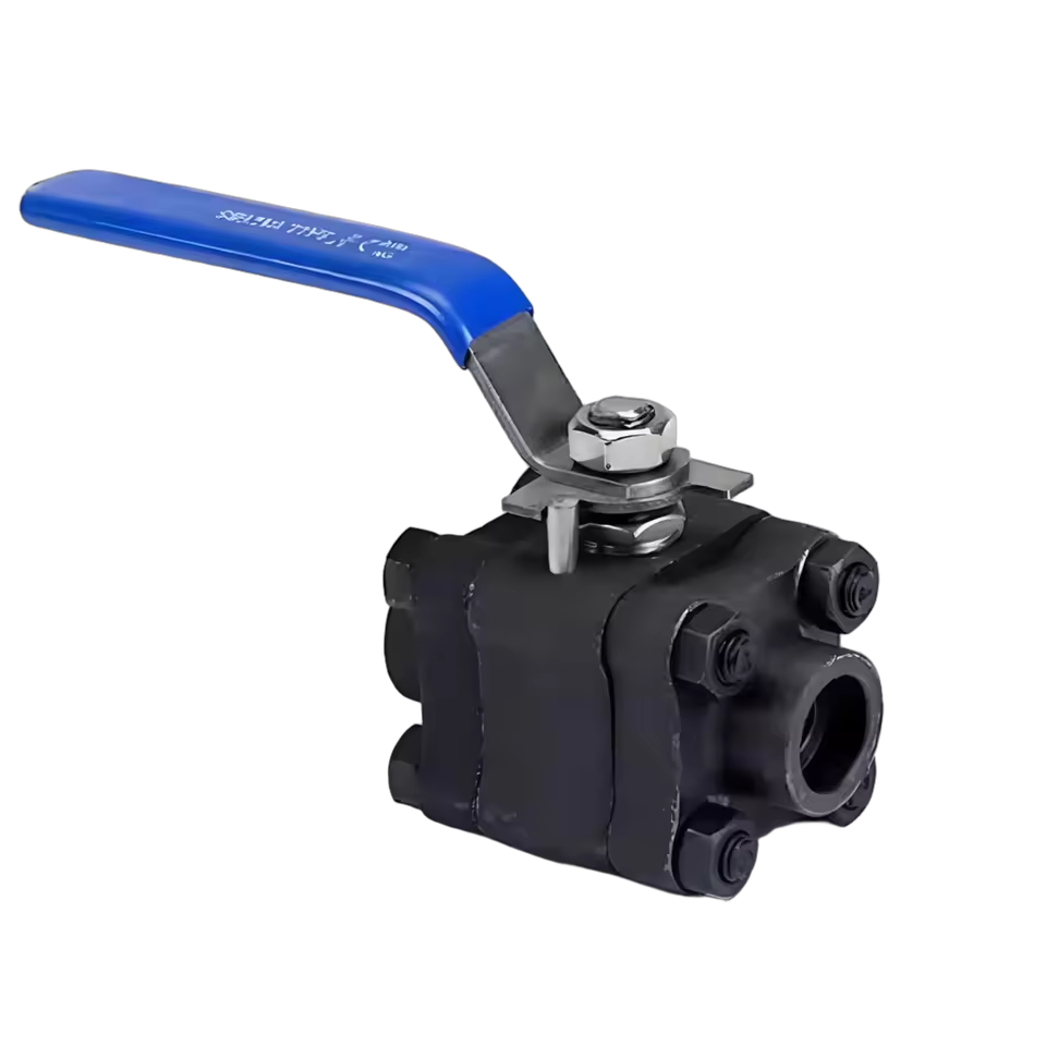 1/2-2 Inch High-pressure Stainless Steel Explosion-proof Three Piece Forged Ball Valve, High-quality