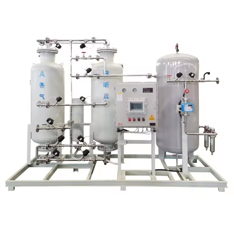 99.9% Food Grade PSA Nitrogen Generator System for Coffee Bean Powder Packaging Nitrogen Flushing and Freshness Protection