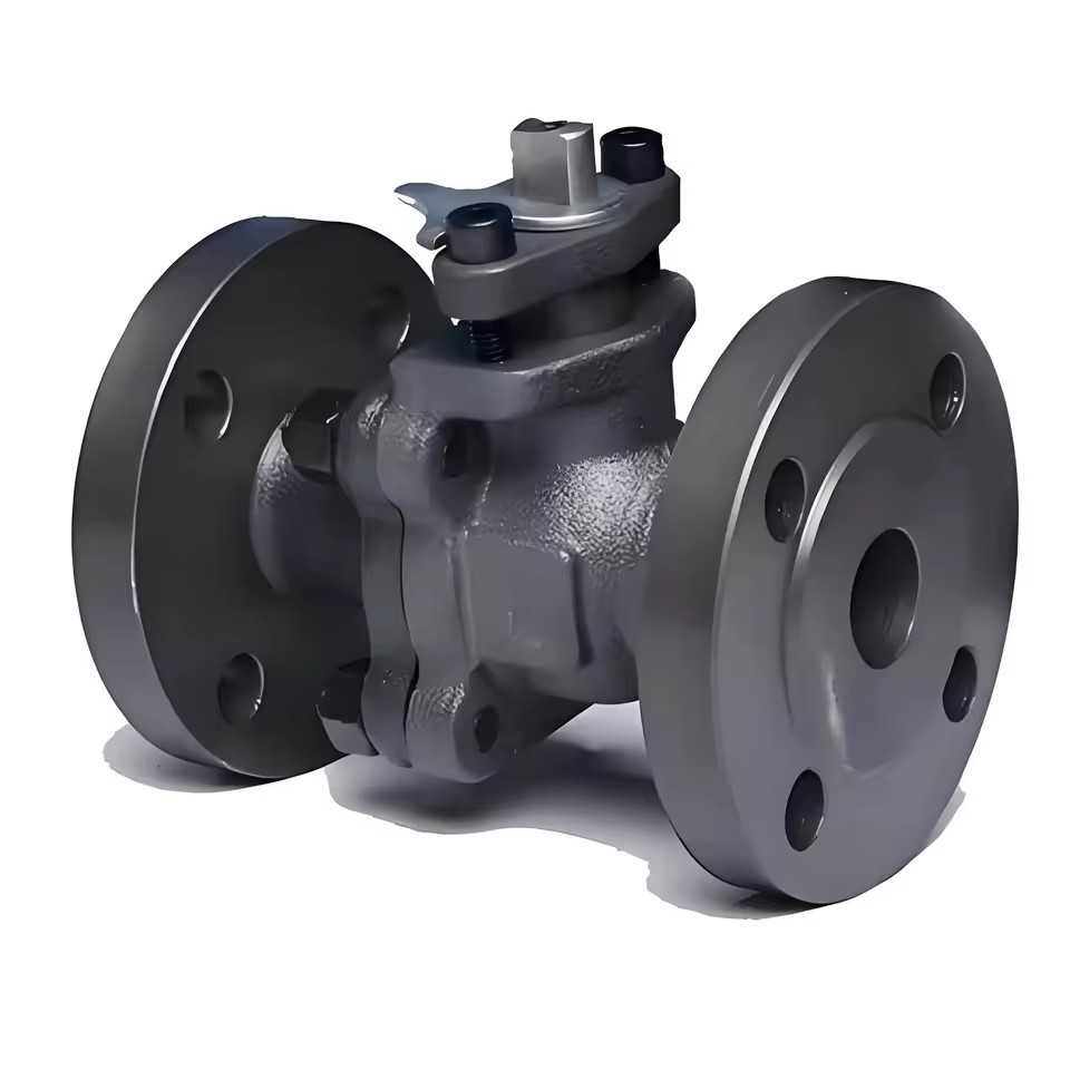 OEM A105 150LB Manual Flange Ball Valve, Forged Carbon Steel, API 6D Oil and Gas Application Valve