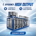 Low Energy N2O Gas Generation Plant 60KG H Custom Production Rate for Medical Industrial