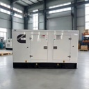 Cumminss 6BTAA Engine Gas Generator Set 100KVA 120KVA 150KVA Silent Natural Gas LPG CNG Propane Power Generator for Daily Use