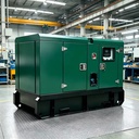 Low Noise Enclosed Silent Diesel Generator Water Cooled 20kva to 200kva Industrial Generating Unit for Construction Site