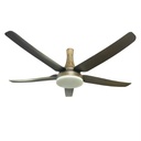 56 Inch 5-Blades DC Fan LED Light 9-Speed Remote Control Reversible Energy-Saving Ceiling Fan