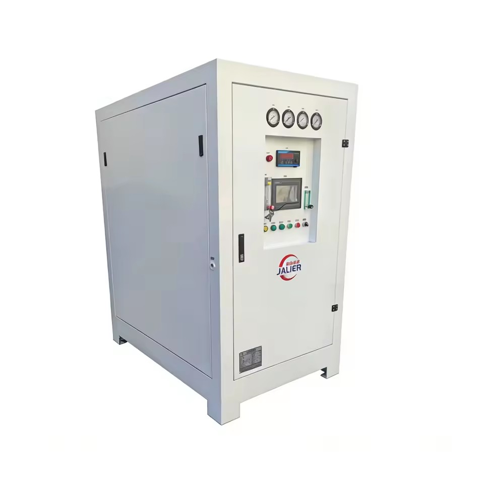 Factory Direct Supply 50 Nm/h 99.99% Purity PSA Nitrogen Gas Plant PLC Air Compressor Pump Eco-Friendly 220V New for