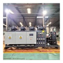 Industrial Energy Saving Screw Air Compressor Unit Evaporative Cooling for Frozen Processing Single Head High Productivity Sets