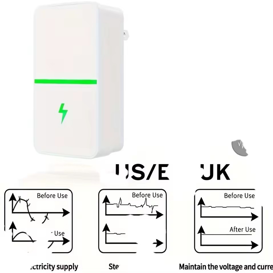Household Power Saver Energy Electricity Provided 90V-250V 30KW US/EU/ Electricity Saving Box Socket Power Factor Saver Device
