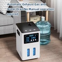 Portable Hydrogen Oxygen Generator H2 Oxygen Inhalation Machine with PEM Technology for Home Wellness Health Care