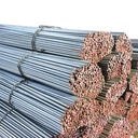C1010 10F S10C Low Carbon Steel Rebar Grade 60 70 75 Iron Rod 8mm 10mm 12mm Hot Rolled HRB 500 Manufacturer Cheap Price