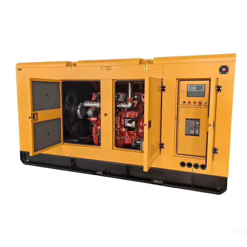 150kW Methanol Natural Gas Biogas Oilfield Gas High-Power Gas Generator Set ATS Electric Start Water Cooling 380V Cabinet Type