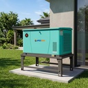 8kW Home Gas Standby Generator Dual Fuel NG LPG Easy Install Optional 3-in-1 Shipping Storage Install Base