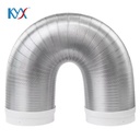 Modern Factory Chimney Stainless Steel Flexible Duct Exhaust Ventilation Flexible Flue Liner Easy Installation Kitchen