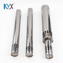 Double Layer Punched Wall Outlet Pipe, 304 Stainless Steel Double Wall Perforated Wall Through Exhaust Pipe