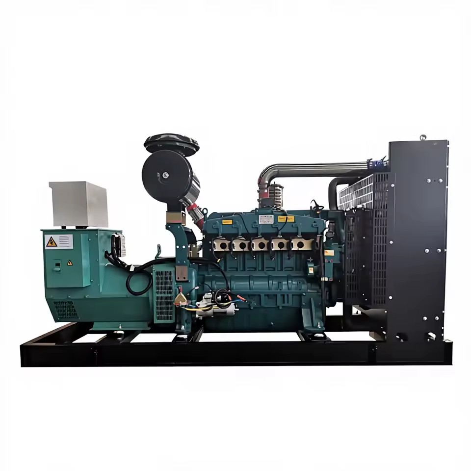 Natural Gas Generator Set Custom HM Biogas Cummins Weichai Auto Start Water Cooled IP23 High Efficiency