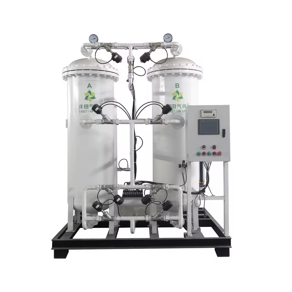 High Purity PSA Oxygen/Nitrogen Generator 60Nm3/h 99.9995% Gas Equipment Manufacturing Plants Electronics Chemical Medical