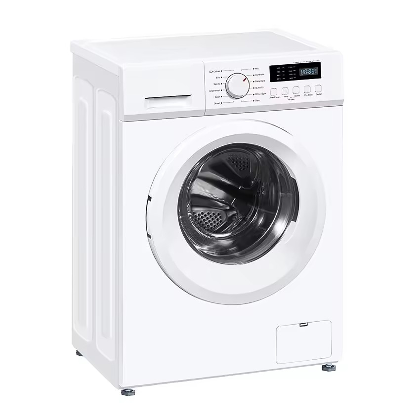 Energy-Saving Compact Electric Washer 10KG Capacity Automatic Front-Loading Washing Machine Stainless Steel Drum Single