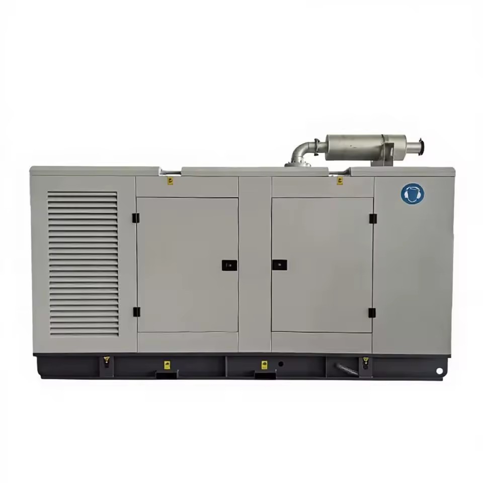 Natural Gas Generator Set HM SoundProof Canopy 300kW Water Cooled Biogas/Natural 50/60Hz Silent with Auto Start High Efficiency