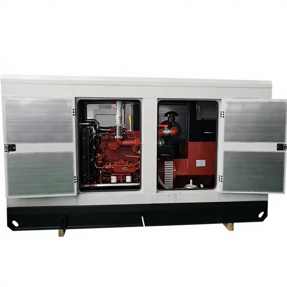 25kW 30kW Silent Natural Gas Generator Set Biogas/LPG/Propane Portable Genset for Farm & Home Use
