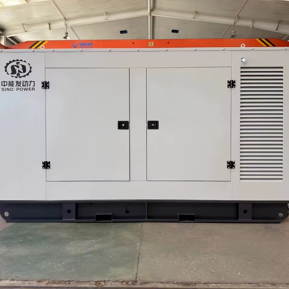 Open Frame Natural Gas DC Silent Generator 200KW Engine Single Phase 1500rpm 50Hz/60Hz Remote Control AC 24V DC Electric Start