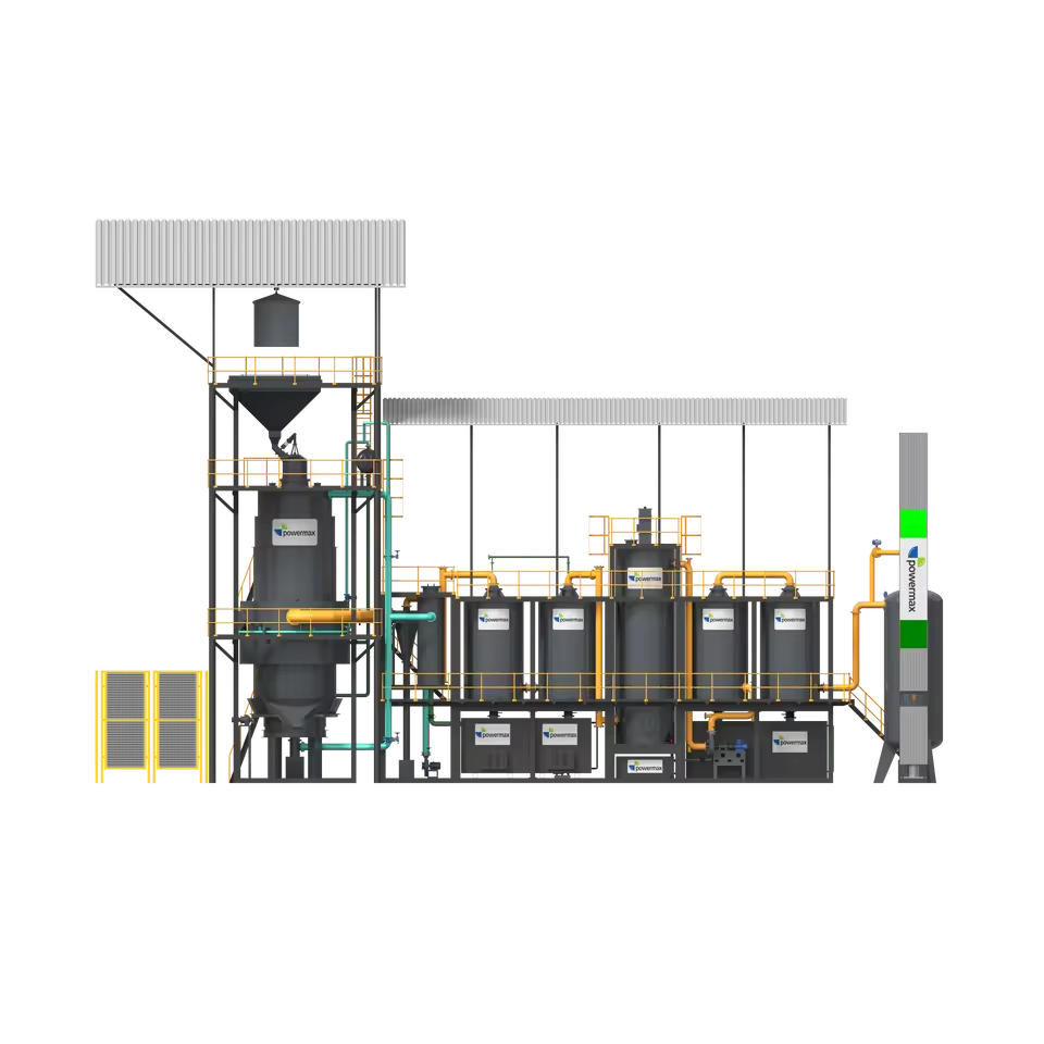 Compact Coal Gasification System for Power Generation Stable Operation Low Maintenance System Industrial Equipment