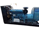 350kW 438kVA 95% Efficient IP23 Silent Natural Gas Generator Set Yuchai Engine Methane with Remote Start ATS for Hospital Backup