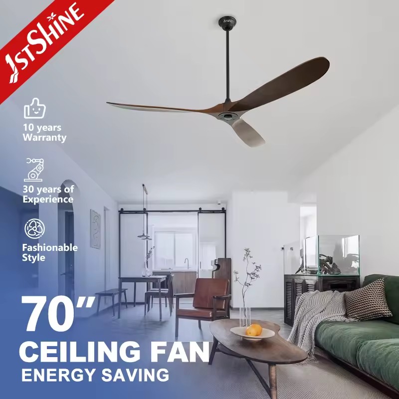 1stshine Hot Selling Fans Large Room Voice Control Summer Winter Mode Indoor Outdoor Use Assistant Heavy Duty Ceiling Fan