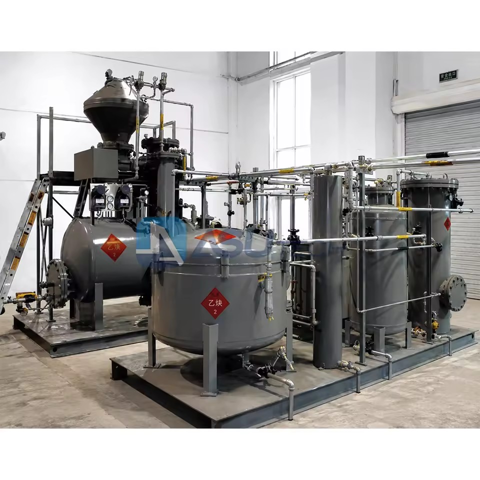 Professional Acetylene Generator Plant 100-150 Nm3/h for Steel Processing Workshops