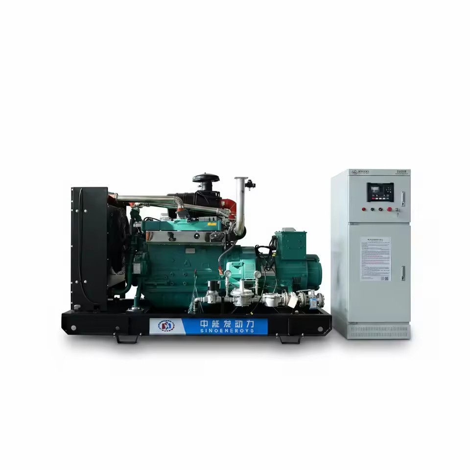80kW 100kVA Weichai Natural Gas Generator Set CHP Cogeneration Ultra Silent for School & Hospital