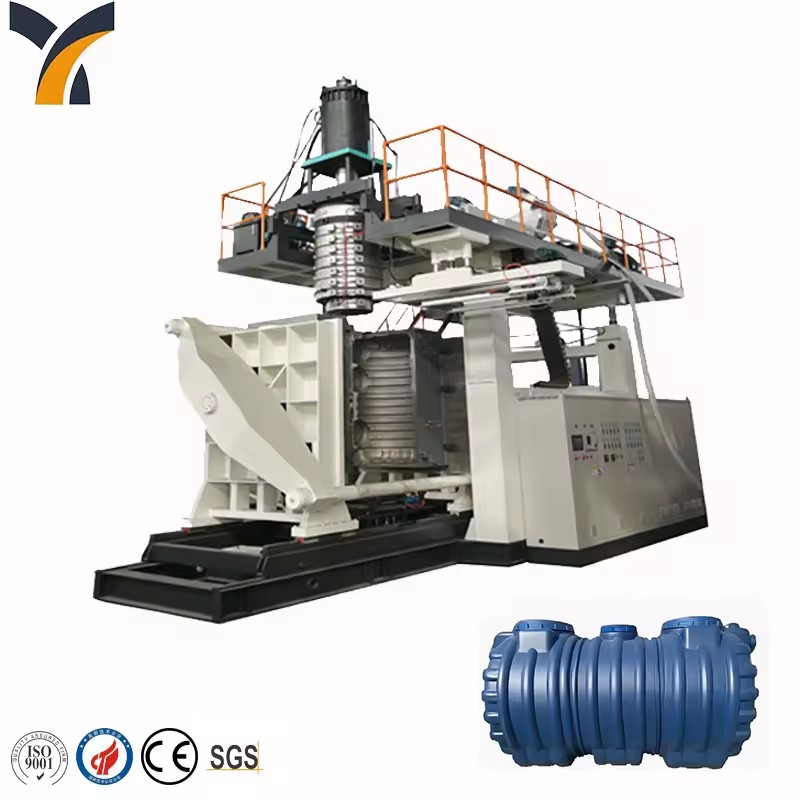 Full Machine Inspection Before Delivery Timed Circulating Auto Lubrication Blow Molding Machine for HDPE Plastic Septic tank