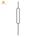 Wholesale Manufacturer Indoor Railings Stair Oval Iron Balusters