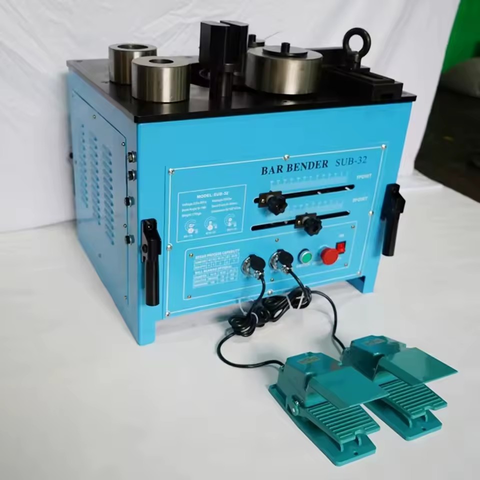 Portable Steel Rebar Bender Rb25 RB-25 Hydraulic Bar Bending Steel Rebars Dia 16mm