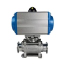 Stainless Steel KF ISO Pneumatic Straight Way Valve for Vacuum Equipment
