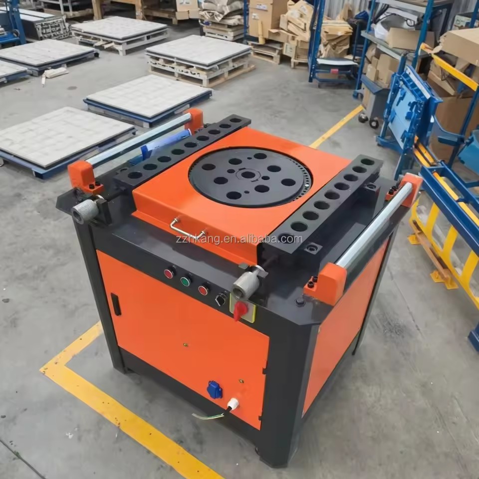 6-55mm CNC Rebar Bender Steel Bar Bending Machine Manual/Automatic GW40 GW42 GW45 GW50 GW55 GW60 Raber Bending Machine Aluminum