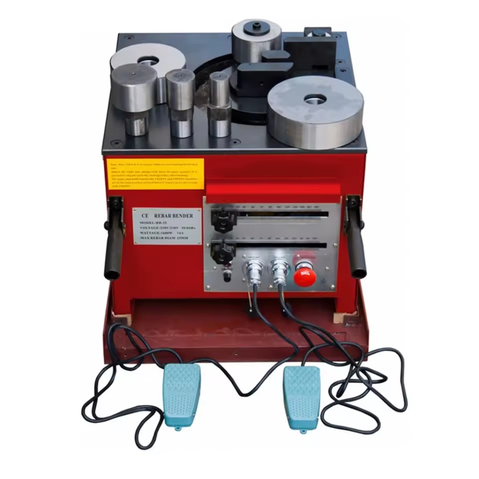 Rbc-25 Ce Approved Electric Rebar Cutter and Bender Rb-25 Steel Bar Bending Machine for Sale