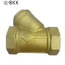 Hydraulic Y Type Brass Y-strainer Normal Temperature SS Net Water Pipe System Strainer in Stock No MOQ 1 Year Warranty