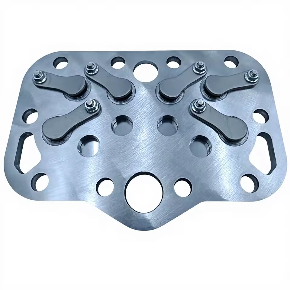 New Peibanjia Refrigerator Spare Parts Valve Plate Refrigeration Compressor Heat Exchange Oil Separator Stainless Steel 2kg