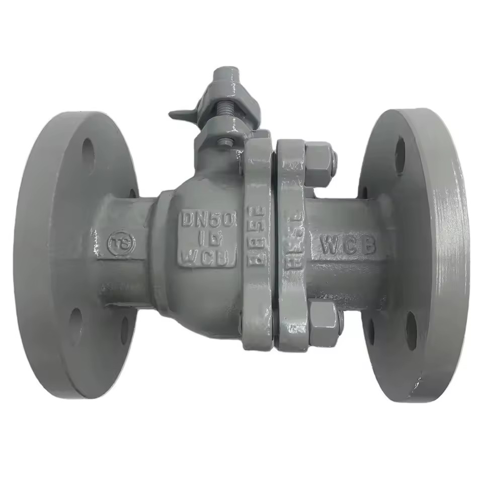Carbon Steel Flanged Ball Valve Q41F-16C WCB Soft Seal Ball Valve Steam Valve