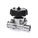 Stainless Steel Food Pharmaceutical Grade Manual Diaphragm Valve Sanitary Two-way Diaphragm Valve
