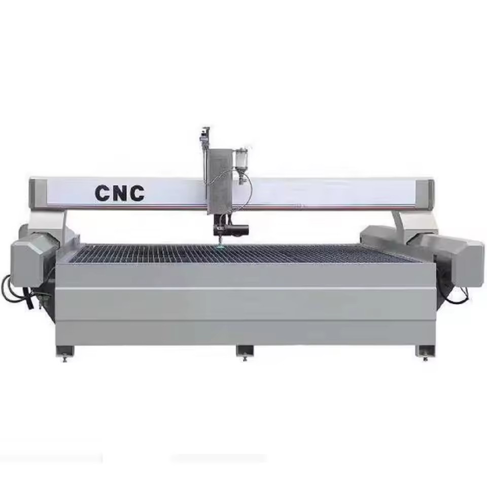 Super Water Power 3 Axis / 5 Axis Cnc Water Jet Cutter