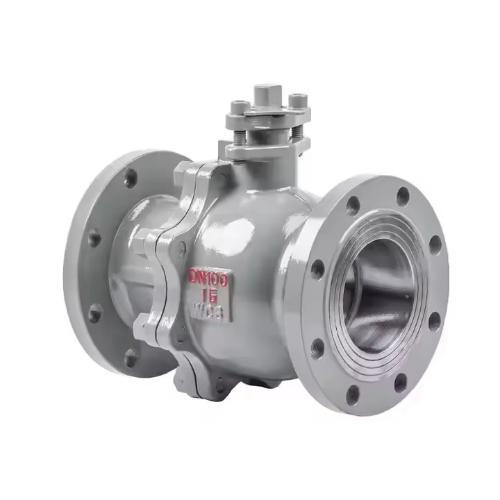 Q41F-16C Hard sealed Ball Valve Flange Ball Valve Manual Cast Steel Ball Valve