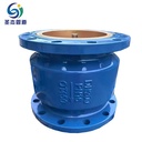 High Quality Ductile Cast Iron Silent Check Valve Steel Sealing Water Manual Operation DN100 Low Temperature 3-Year Warranty